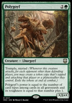 Polygoyf - Commander: Modern Horizons 3 (Rare) [M3C-117] Immagine principale del prodotto