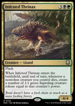 Infested Thrinax - Commander: Modern Horizons 3 (Rare) [M3C-126] Hauptbild