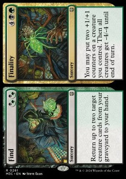 Find // Finality - Commander: Modern Horizons 3 (Rare) [M3C-261]