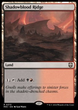 Shadowblood Ridge - Commander: Modern Horizons 3 (Rare) [M3C-373] Hauptbild