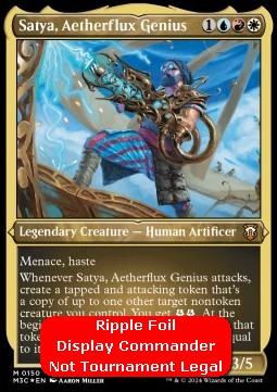 Satya, Aetherflux Genius (V.6) - Commander: Modern Horizons 3: Extras (Mythic) [XM3C-150] Hauptbild