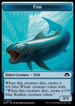 Fish Token (U 3/3) // Servo Token (A 1/1) - Modern Horizons 3: Tokens (Token) [TMH3-T 10/33] Main image