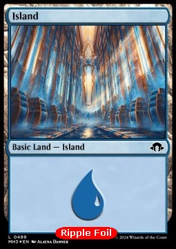 Island (V.1) - Modern Horizons 3: Extras (Land) [XMH3-499] Main image