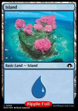 Island (V.2) - Modern Horizons 3: Extras (Land) [XMH3-500] Main image