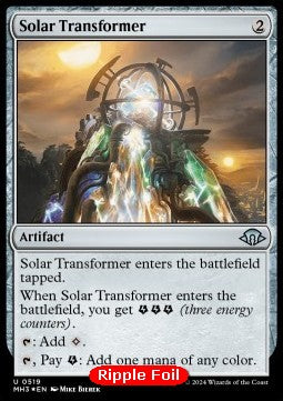 Solar Transformer - Modern Horizons 3: Extras (Uncommon) [XMH3-519] Imagen principal del producto