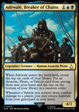 Adéwalé, Breaker of Chains - Universes Beyond: Assassin's Creed (Uncommon) [ACR-44] Main image