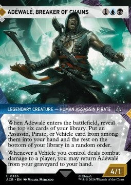 Adéwalé, Breaker of Chains (V.1) - Universes Beyond: Assassin's Creed: Extras (Uncommon) [XACR-136] Main image
