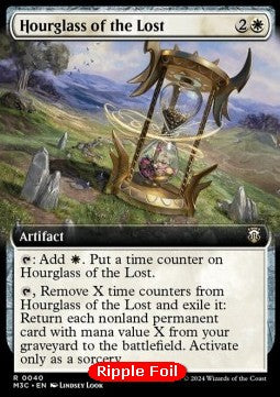 Hourglass of the Lost (V.2) - Commander: Modern Horizons 3: Extras (Rare) [XM3C-40] Hauptbild