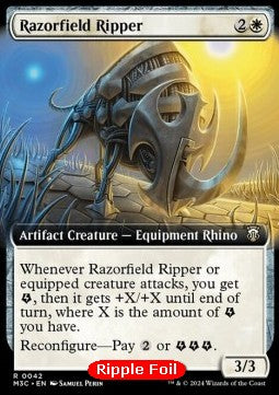 Razorfield Ripper (V.2) - Commander: Modern Horizons 3: Extras (Rare) [XM3C-42] Hauptbild