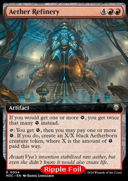 Aether Refinery (V.2) - Commander: Modern Horizons 3: Extras (Rare) [XM3C-54] Hover Image