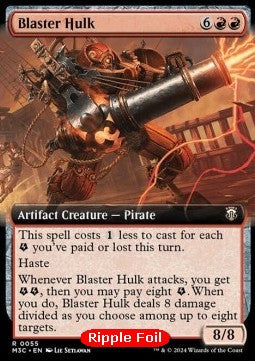 Blaster Hulk (V.2) - Commander: Modern Horizons 3: Extras (Rare) [XM3C-55] Hauptbild