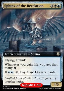 Sphinx of the Revelation (V.2) - Commander: Modern Horizons 3: Extras (Rare) [XM3C-75]
