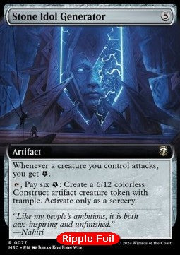 Stone Idol Generator (V.2) - Commander: Modern Horizons 3: Extras (Rare) [XM3C-77] Imagen principal del producto
