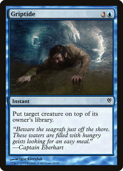 Griptide – Duel Decks: Jace vs. Vraska (DDM-28) Magic: The Gathering card