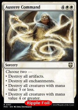 Austere Command - Commander: Modern Horizons 3: Extras (Rare) [XM3C-167] Hauptbild