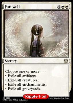 Farewell - Commander: Modern Horizons 3: Extras (Rare) [XM3C-170] Hauptbild