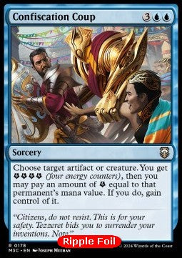 Confiscation Coup - Commander: Modern Horizons 3: Extras (Rare) [XM3C-178] Hauptbild