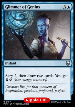 Glimmer of Genius - Commander: Modern Horizons 3: Extras (Uncommon) [XM3C-187] Hauptbild
