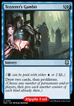 Tezzeret's Gambit - Commander: Modern Horizons 3: Extras (Uncommon) [XM3C-194]