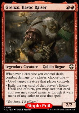 Grenzo, Havoc Raiser - Commander: Modern Horizons 3: Extras (Rare) [XM3C-213] Hauptbild