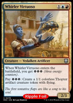 Whirler Virtuoso - Commander: Modern Horizons 3: Extras (Uncommon) [XM3C-278] Imagen principal del producto