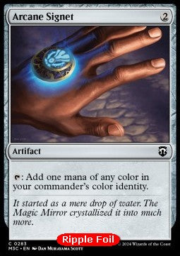 Arcane Signet - Commander: Modern Horizons 3: Extras (Common) [XM3C-283] Imagen principal del producto