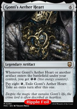 Gonti's Aether Heart - Commander: Modern Horizons 3: Extras (Mythic) [XM3C-294]