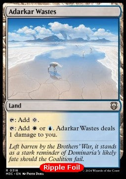 Adarkar Wastes - Commander: Modern Horizons 3: Extras (Rare) [XM3C-316] Hauptbild