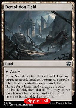 Demolition Field - Commander: Modern Horizons 3: Extras (Uncommon) [XM3C-335] Hauptbild