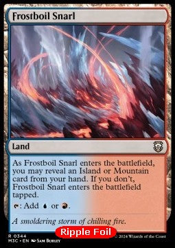 Frostboil Snarl - Commander: Modern Horizons 3: Extras (Rare) [XM3C-344] Hauptbild