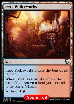 Izzet Boilerworks - Commander: Modern Horizons 3: Extras (Uncommon) [XM3C-350] Hauptbild