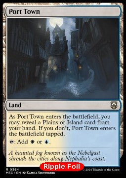 Port Town - Commander: Modern Horizons 3: Extras (Rare) [XM3C-364] Hauptbild