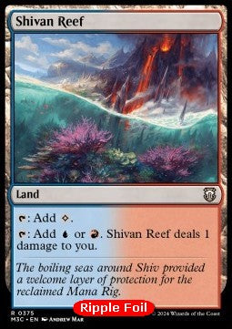 Shivan Reef - Commander: Modern Horizons 3: Extras (Rare) [XM3C-375] Hauptbild