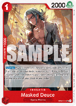 Masked Deuce (OP07-013) - 500 Years into the Future (Uncommon) [OP07-013] Imagen principal del producto
