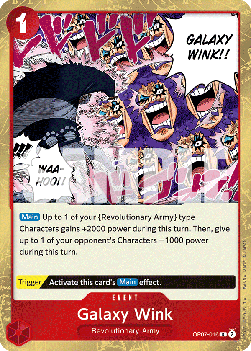 Galaxy Wink (OP07-016) - 500 Years into the Future (Rare) [OP07-016] Imagen principal del producto
