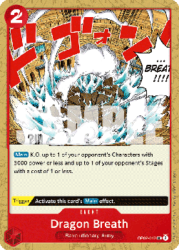 Dragon Breath (OP07-017) - 500 Years into the Future (Uncommon) [OP07-017] Immagine principale del prodotto