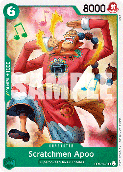 Scratchmen Apoo (OP07-028) - 500 Years into the Future (Common) [OP07-028] Immagine principale del prodotto