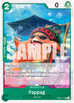 Pappag (OP07-030) - 500 Years into the Future (Common) [OP07-030] Imagen principal del producto
