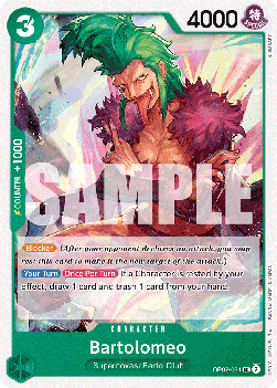 Bartolomeo (OP07-031) - 500 Years into the Future (Uncommon) [OP07-031] Imagen principal del producto
