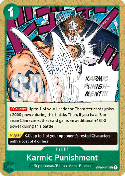 Karmic Punishment (OP07-035) - 500 Years into the Future (Common) [OP07-035] Imagen principal del producto
