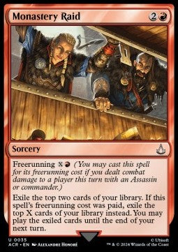 Monastery Raid - Universes Beyond: Assassin's Creed (Uncommon) [ACR-35] Imagen principal del producto