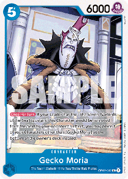 Gecko Moria (OP07-042) - 500 Years into the Future (Common) [OP07-042] Imagen principal del producto