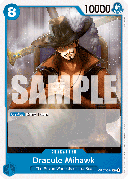 Dracule Mihawk (OP07-044) - 500 Years into the Future (Common) [OP07-044] Imagen principal del producto