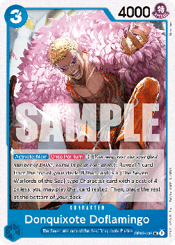 Donquixote Doflamingo (OP07-048) - 500 Years into the Future (Uncommon) [OP07-048] Immagine principale del prodotto