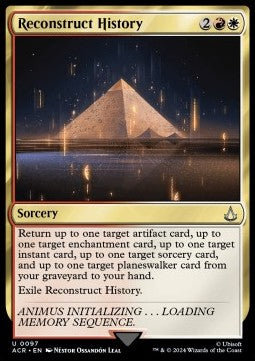 Reconstruct History - Universes Beyond: Assassin's Creed (Uncommon) [ACR-97] Imagen principal del producto