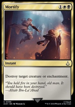 Mortify - Universes Beyond: Assassin's Creed (Uncommon) [ACR-96] Imagen principal del producto