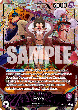 Foxy (OP07-059) (V.2) - 500 Years into the Future (Alternate Art) [OP07-059] Immagine principale del prodotto