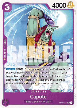 Capote (OP07-063) - 500 Years into the Future (Common) [OP07-063] Immagine principale del prodotto