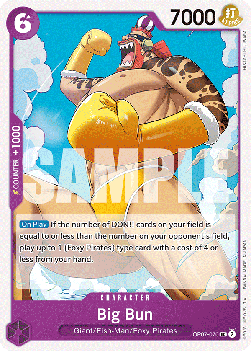 Big Bun (OP07-070) - 500 Years into the Future (Uncommon) [OP07-070] Immagine principale del prodotto