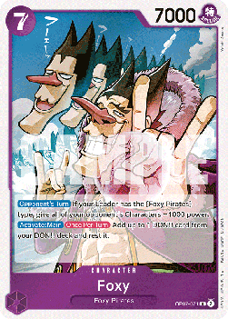 Foxy (OP07-071) (V.1) - 500 Years into the Future (Rare) [OP07-071] Imagen principal del producto